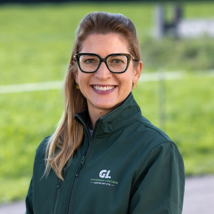 Portrait Andrea Schild von Gartenbau Lüscher