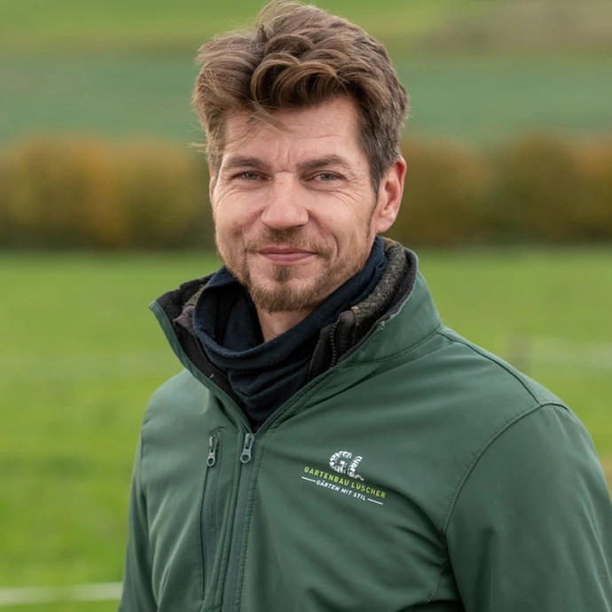 Portrait Mario Kiss von Gartenbau Lüscher