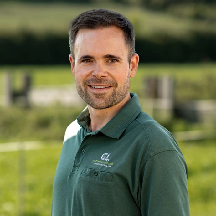 Aaron Lüscher CEO von Gartenbau Lüscher GmbH