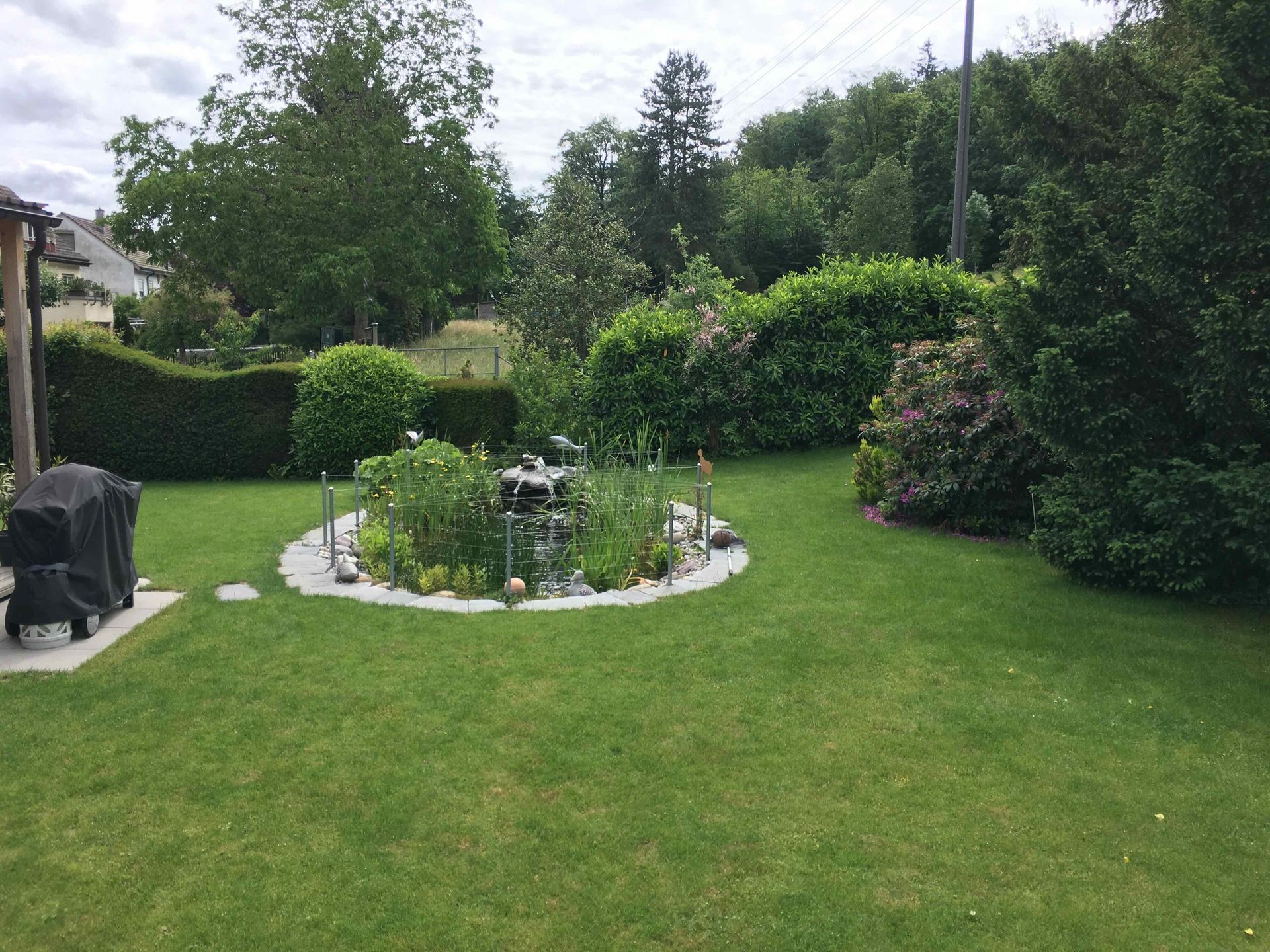 Wasser &amp; Feuer. Elemente im Gartne.