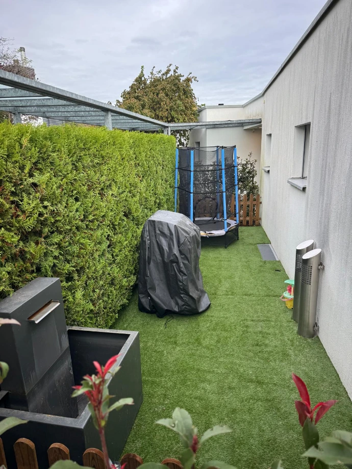 Bepflanzung &amp; Rasen