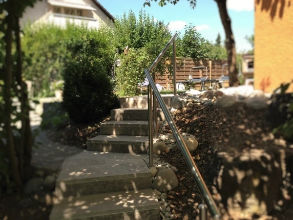 Mauern & Hangstabilisierung, Treppen & Stufen