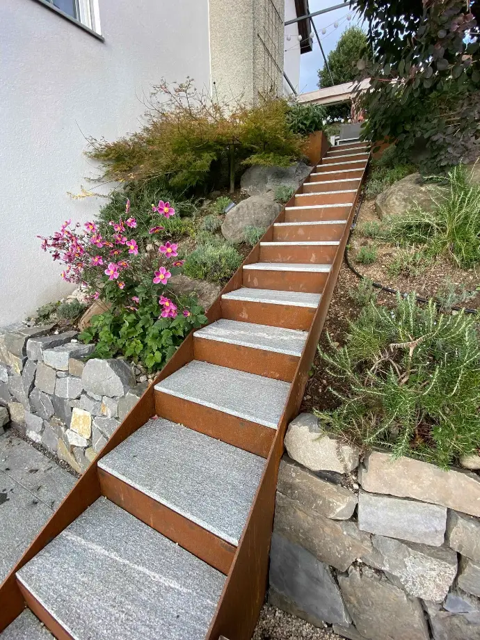 Mauern & Hangstabilisierung, Treppen & Stufen